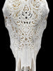Bull Skull Carved Mandala Boho - Skull,A/149