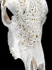 Bull Skull Carved Mandala Boho - Skull,A/149