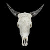 Fully carved cow skulls with Small Lotus Carving Skull,A/179