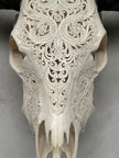 Buffalo Carved Badong - Skull,A/057