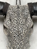 Buffalo Carved Fern - Skull,A/058