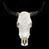 Bull Skull Carved Tradball - Skull,A/150