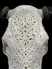 Bull Skull Carved Tradball - Skull,A/150
