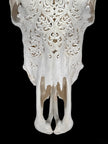 Bull Skull Carved Tradball - Skull,A/150