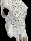 Bull Skull Carved Tradball - Skull,A/150