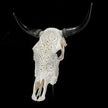 Bull Skull Carved Tradball - Skull,A/150