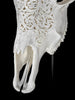 Carved Cow Skulls with Star Mandala Carving Skull,A/185