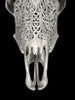 Carved Cow Skulls with Flower Mandala Carving Skull,A/184