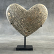 Heart Stone L  carving M2/231