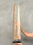 Natural Tusks on Stand – Rustic Tribal Decor – Organic Home Accent – Earthy home interiors - Set of 2 - Tusk,A/056