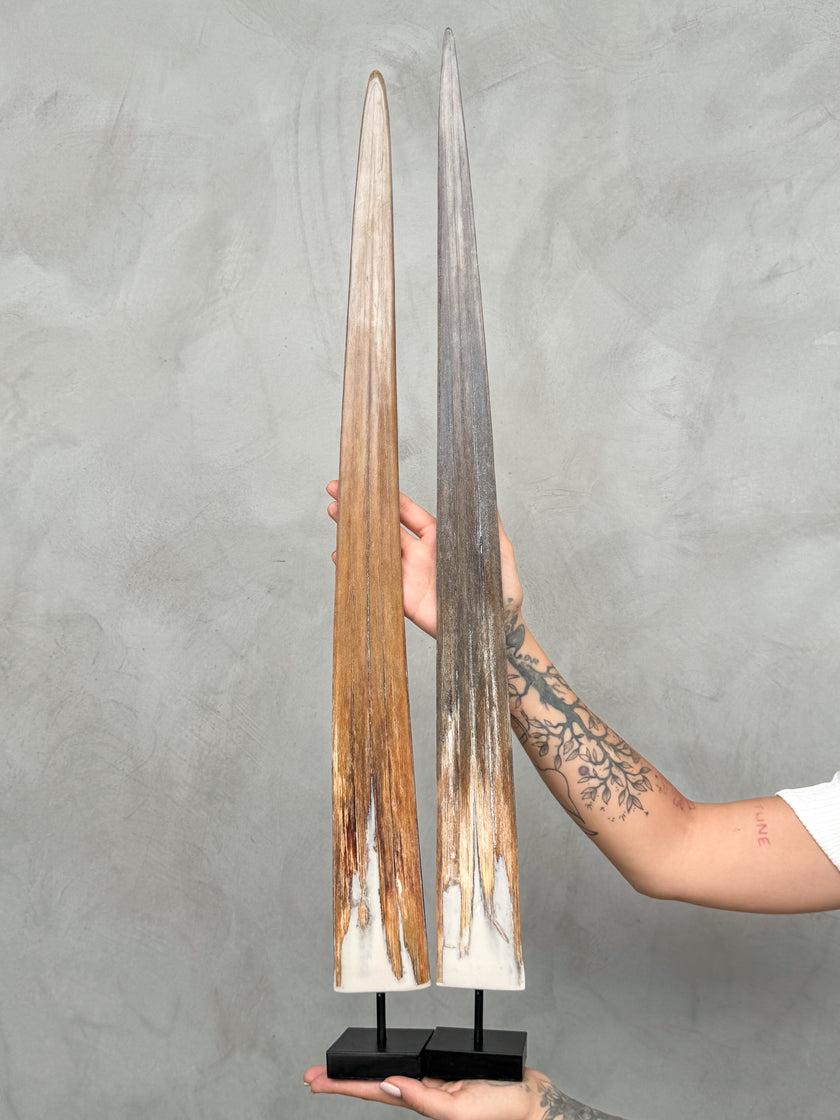 A Pair of Tusks on stand  | Tusk,A/055