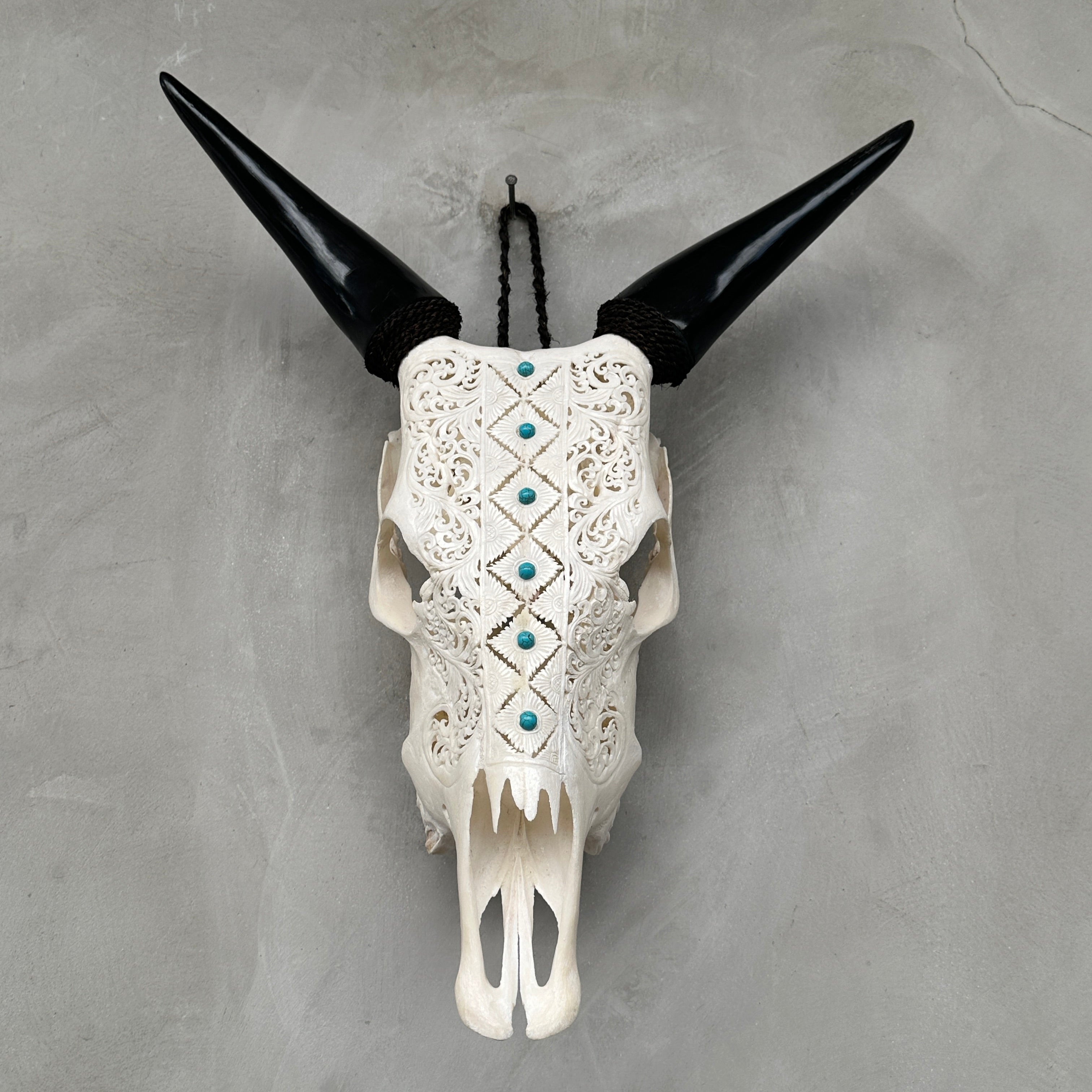 Cow Carved Ketupat - Skull,A/015