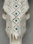 Cow Carved Ketupat - Skull,A/015