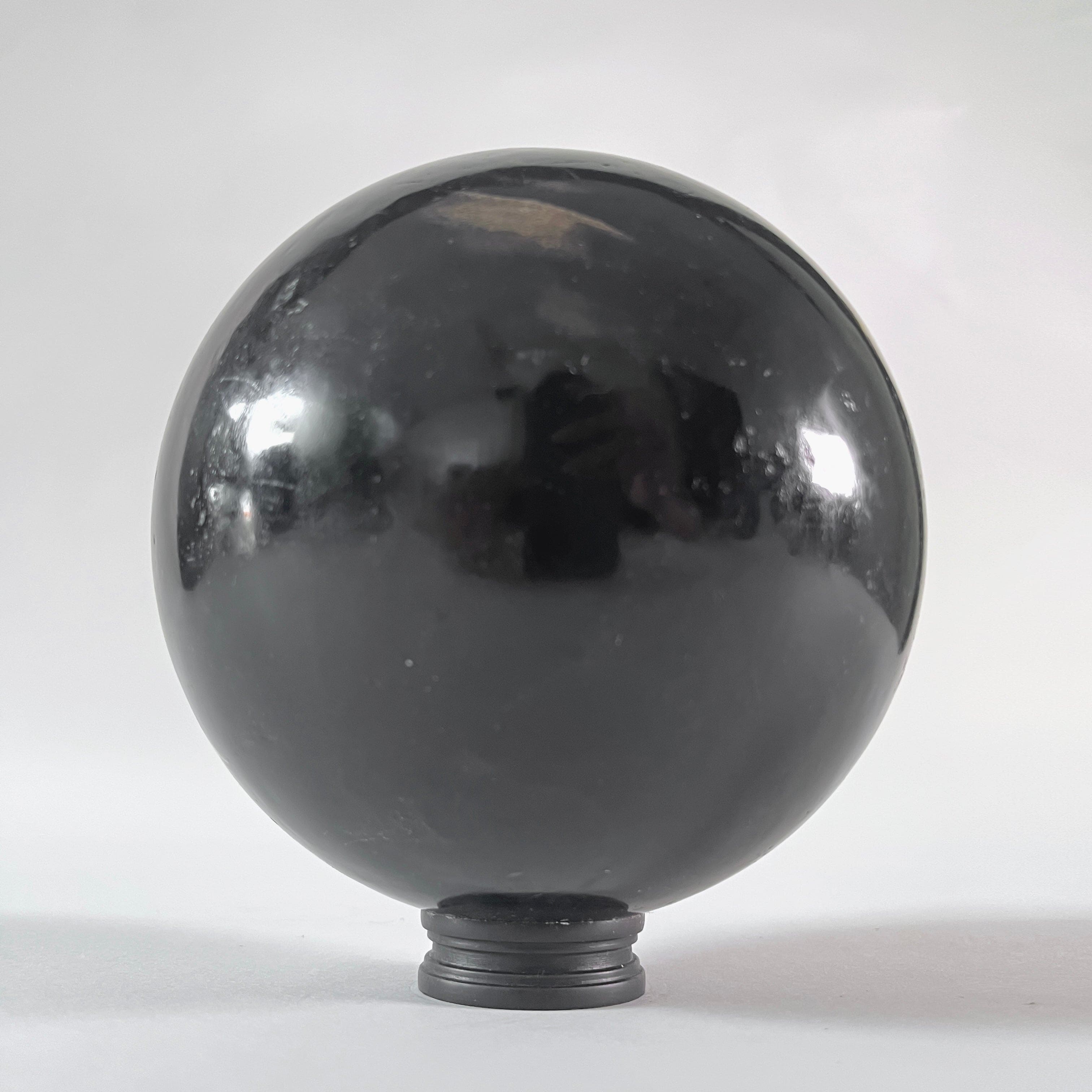 Wonderful Petrified wood Sphere on a custom stand SPHERES 065