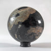 Wonderful Petrified wood Sphere on a custom stand SPHERES 062