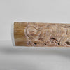 Carved Tusks 23/EX/016 Carving dragon tiger