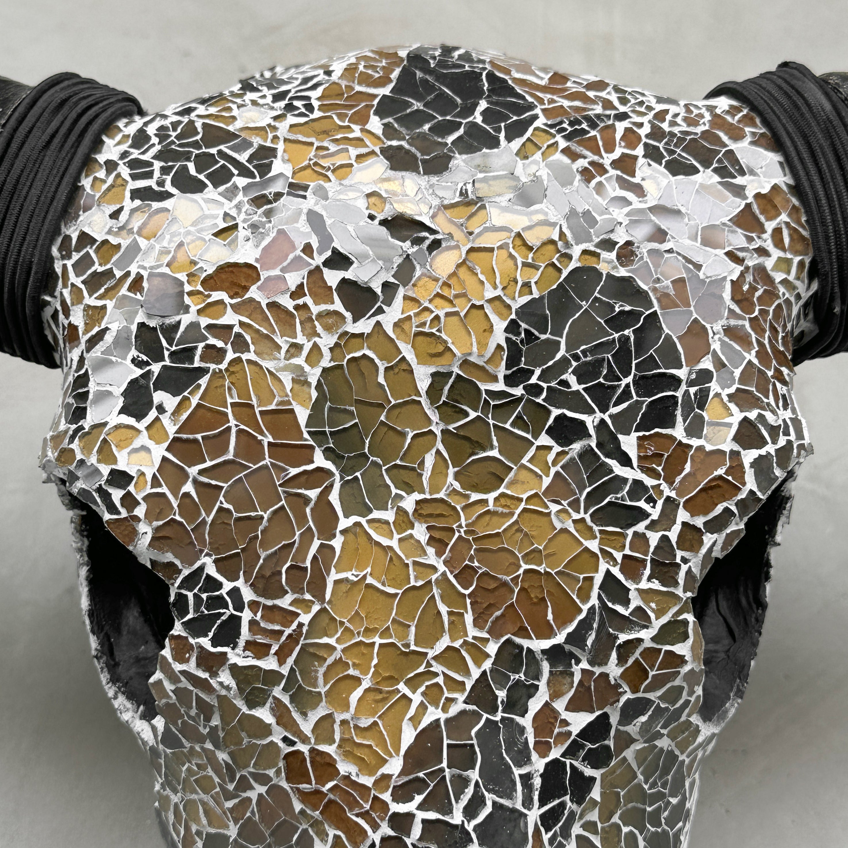 Glass Mosaic Skull 23/ETSY/517