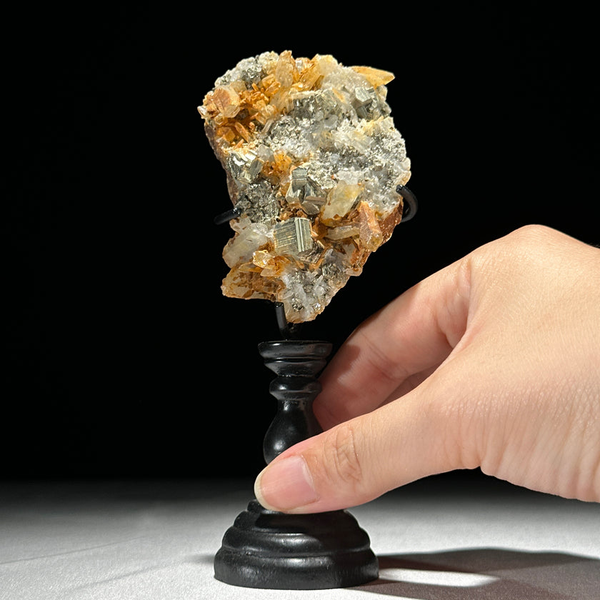 Pyrite Cluster  carving N2/287