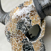 Glass Mosaic Skull 23/ETSY/526