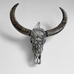 Carved Water Buffalo Skull Marine carving 8K/041