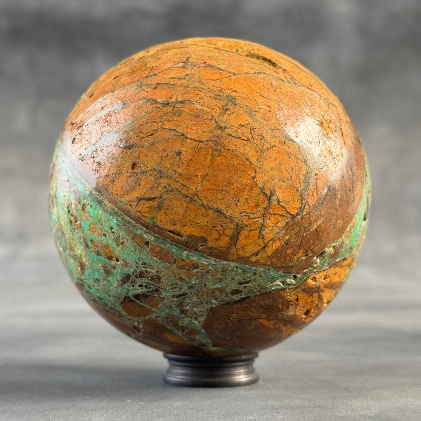 Sphere Stone Green Smithsonite - Min,A/015