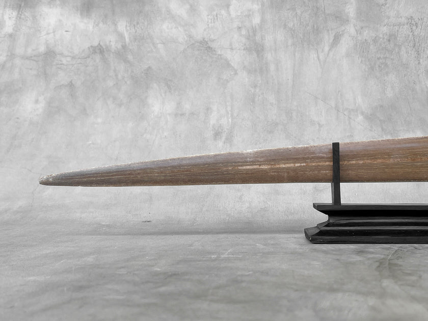 Carved Swordfish Koi carving Y1/023