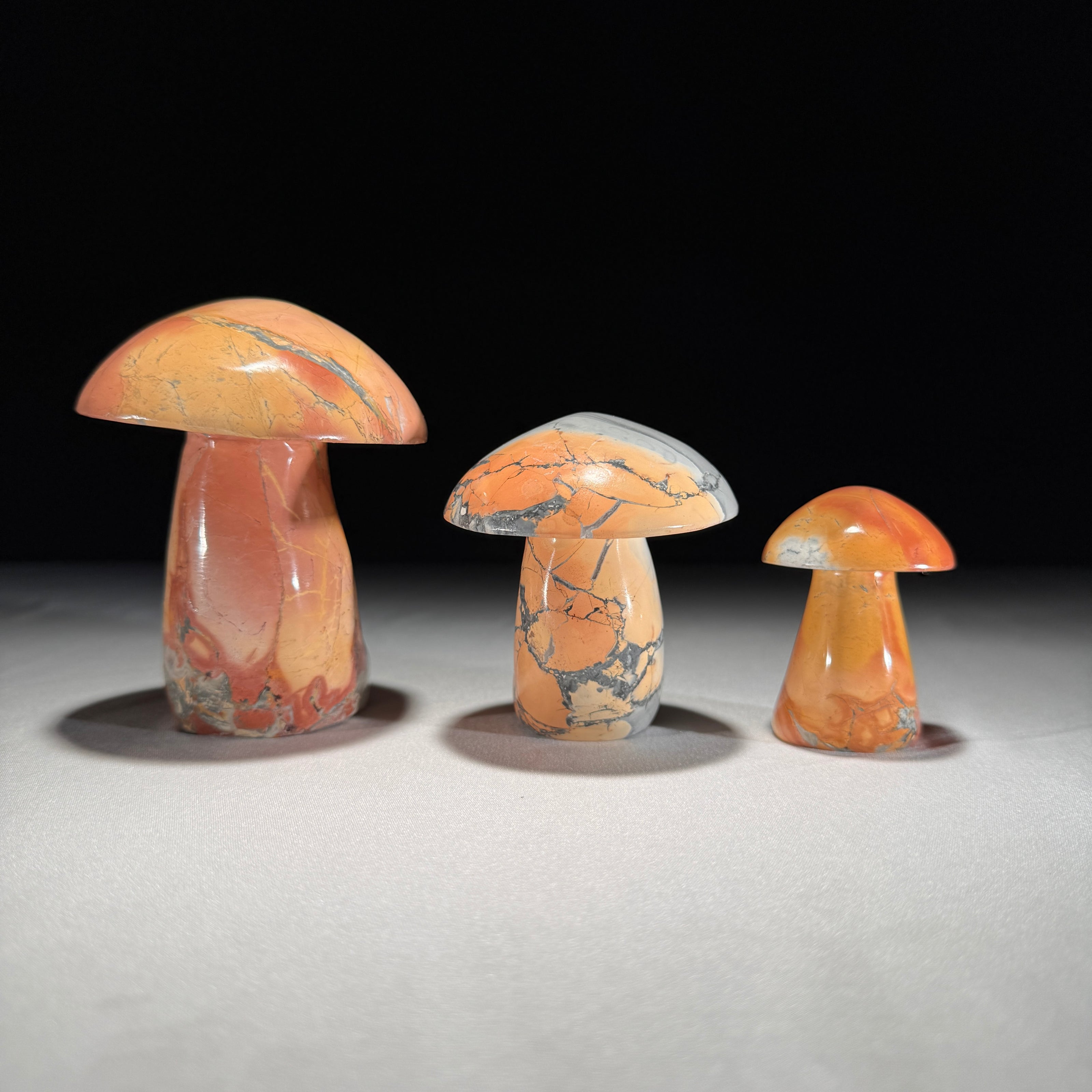 Set 3 Mushroom Maligano red-U2/459