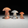 Set 3 Mushroom Maligano red-U2/459