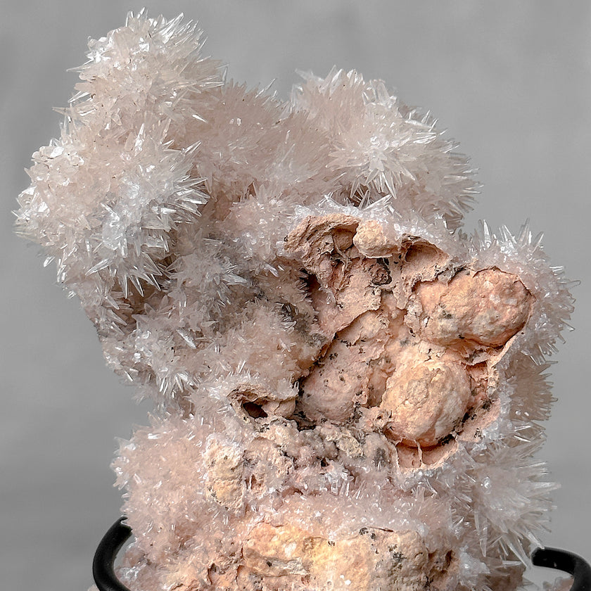 Beautiful Blush Pink Crystal cluster CC/509