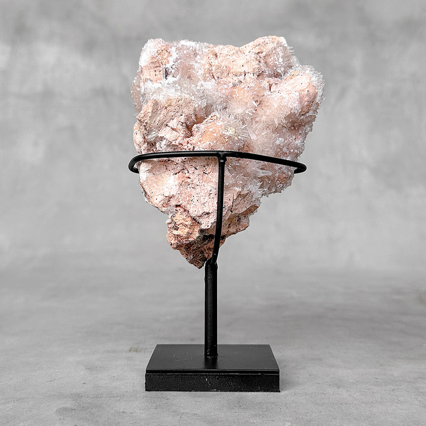 Beautiful Blush Pink Crystal cluster CC/511