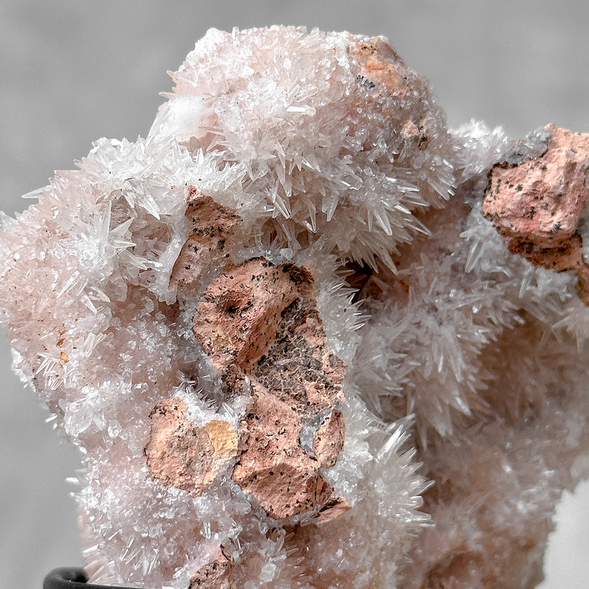 Beautiful Blush Pink Crystal cluster CC/511