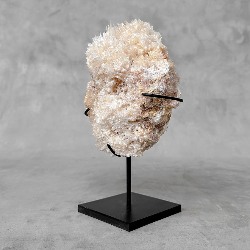 Beautiful Quartz Crystal cluster on a custom stand CC/512