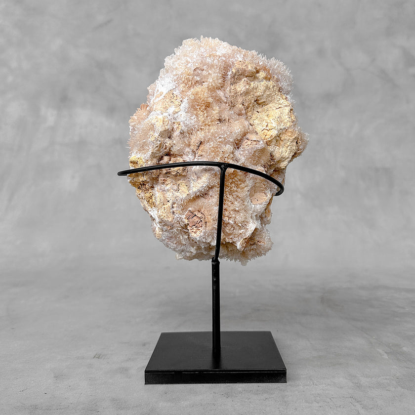 Beautiful Quartz Crystal cluster on a custom stand CC/512