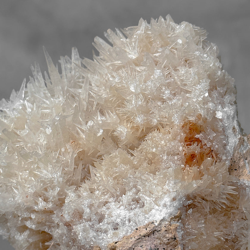 Beautiful Quartz Crystal cluster on a custom stand CC/512