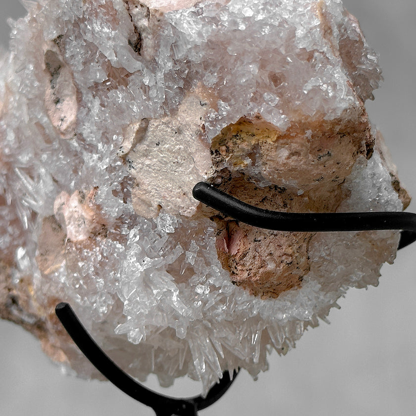 Beautiful Blush Pink Crystal cluster CC/514