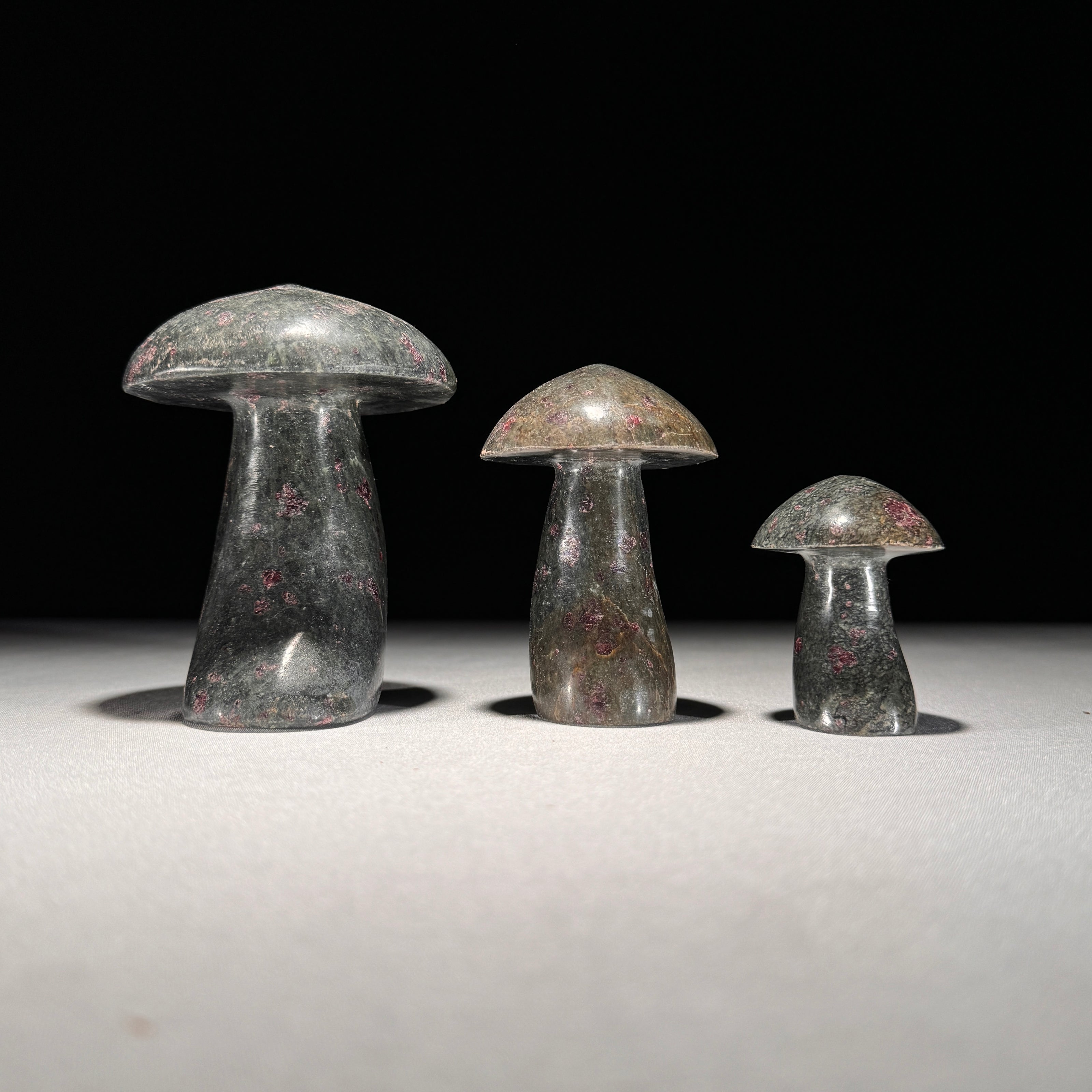 Set 3 Mushroom Ruby-Y2/480