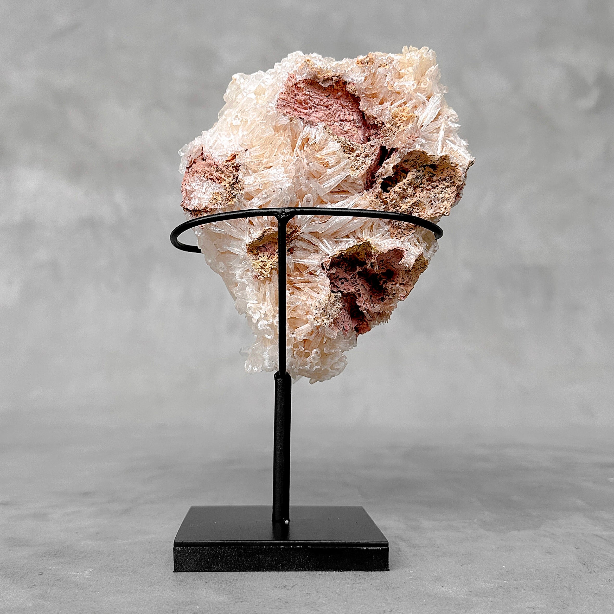 Beautiful Quartz Crystal cluster on a custom stand CC/521