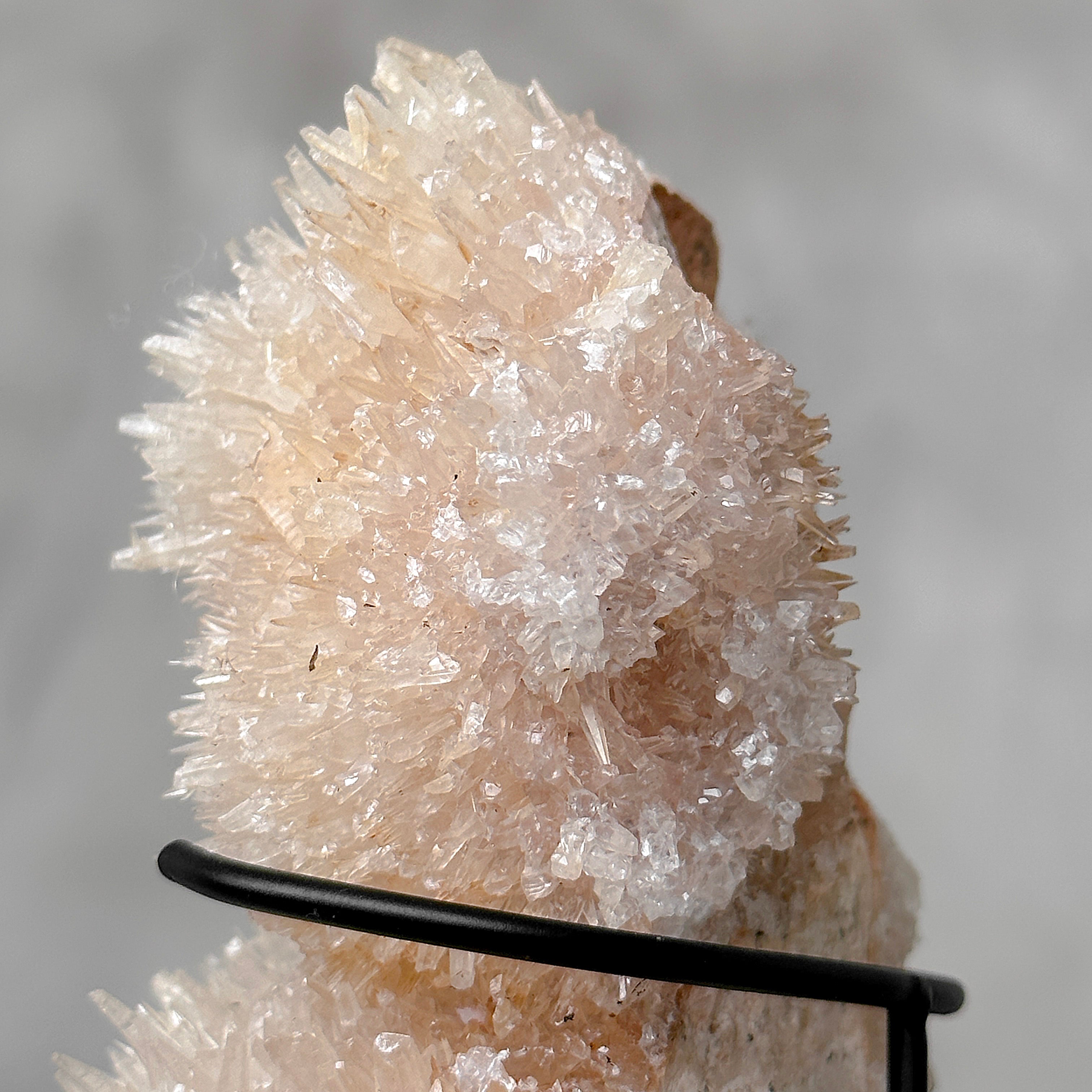 Beautiful Quartz Crystal cluster on a custom stand CC/524