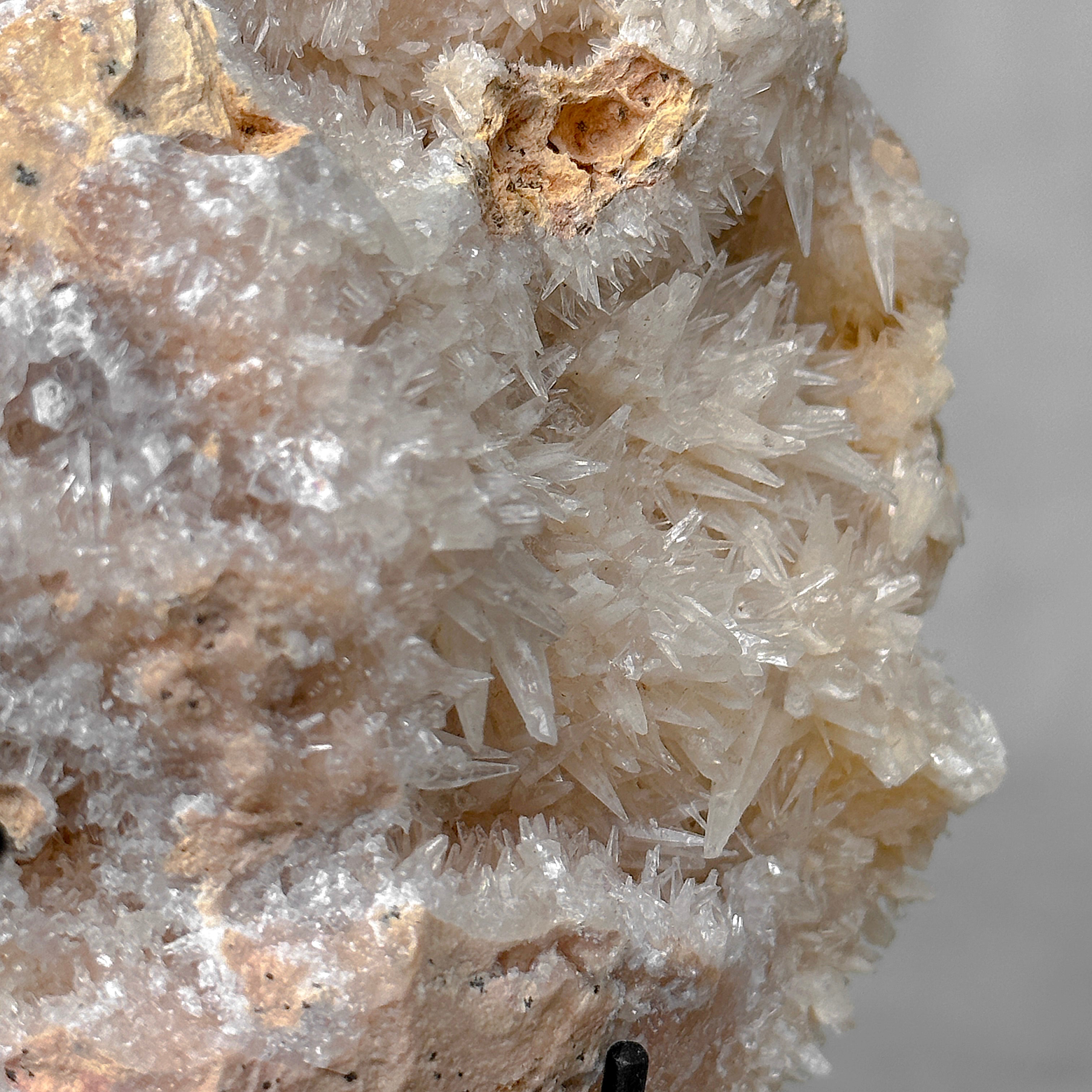 Beautiful Quartz Crystal cluster on a custom stand CC/533