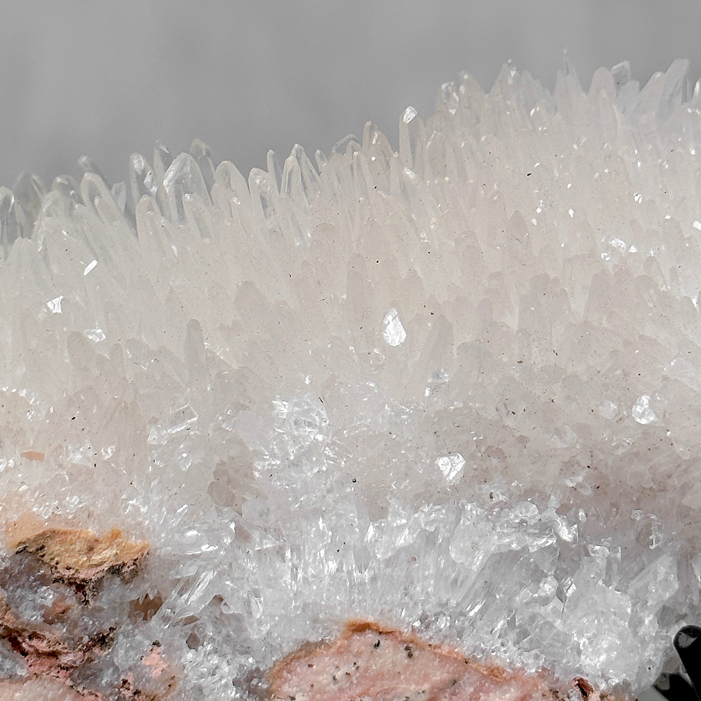 Beautiful Quartz Crystal cluster on a custom stand CC/534