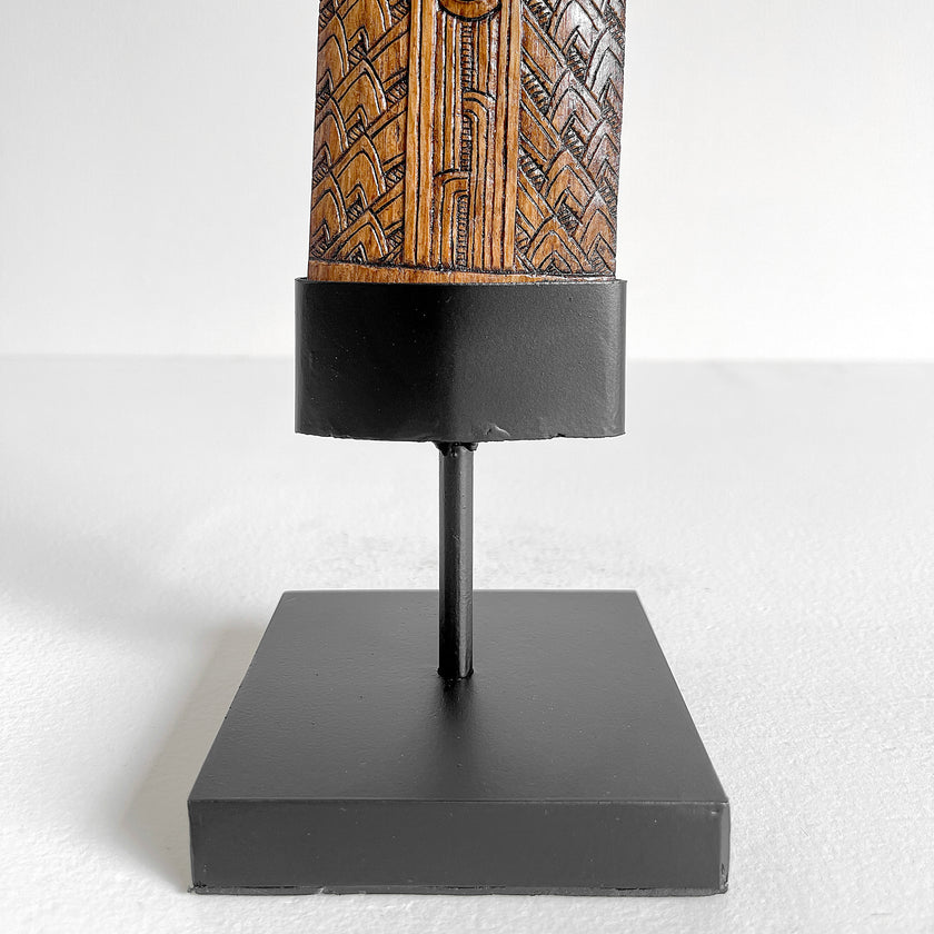 Maori carving Tusks 22/EX/531 Carving Rauponga