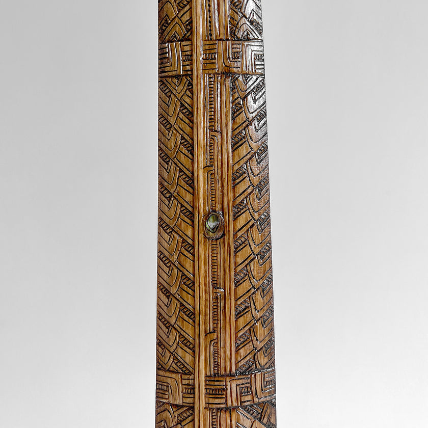 Maori carving Tusks 22/EX/531 Carving Rauponga