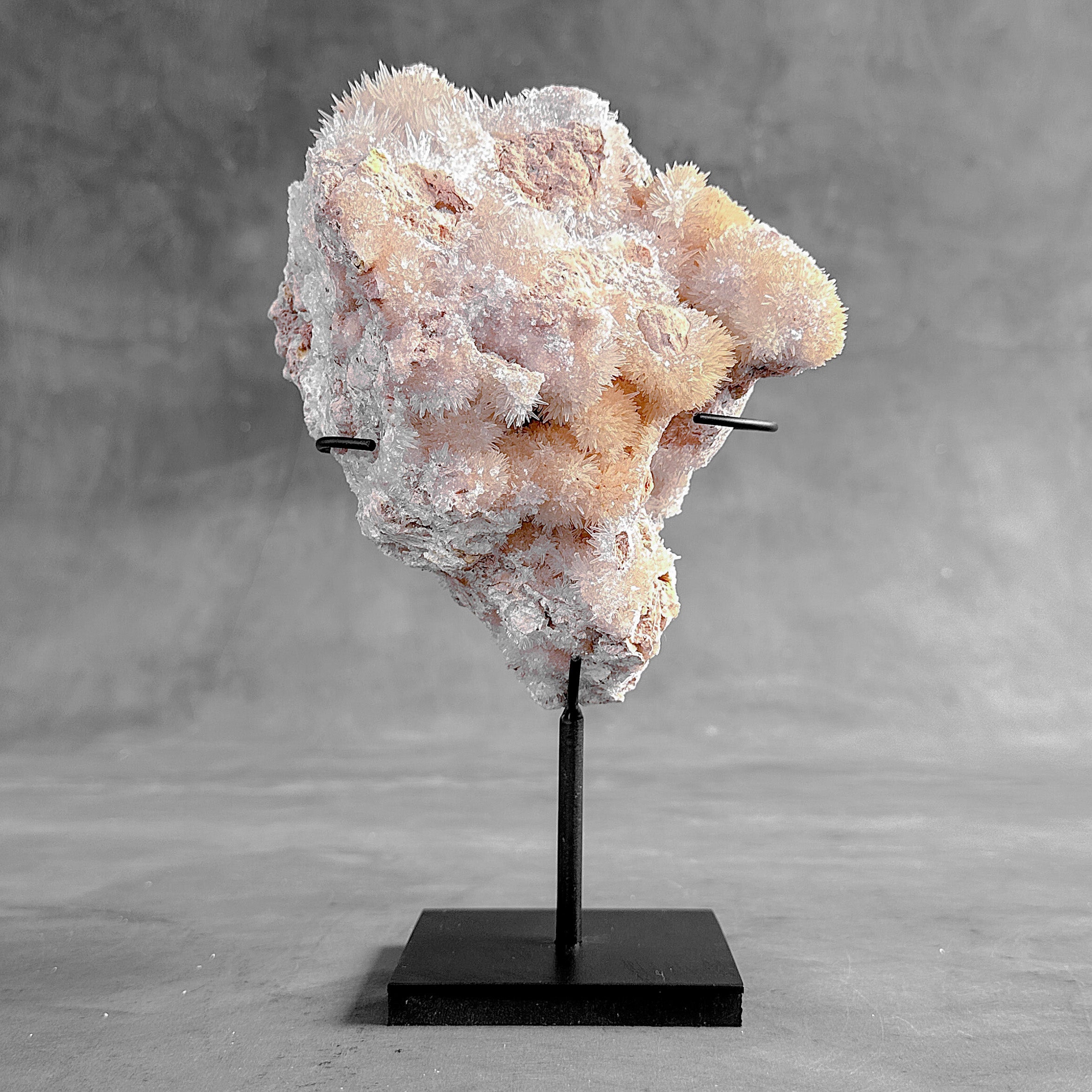 Beautiful Quartz Crystal cluster on a custom stand CC/552