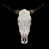 Bull Skull Carved Star Mandala - Skull,A/152