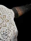 Bull Skull Carved Star Mandala - Skull,A/152