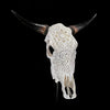 Bull Skull Carved Star Mandala - Skull,A/152