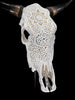 Bull Skull Carved Star Mandala - Skull,A/152