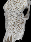 Bull Skull Carved Star Mandala - Skull,A/152