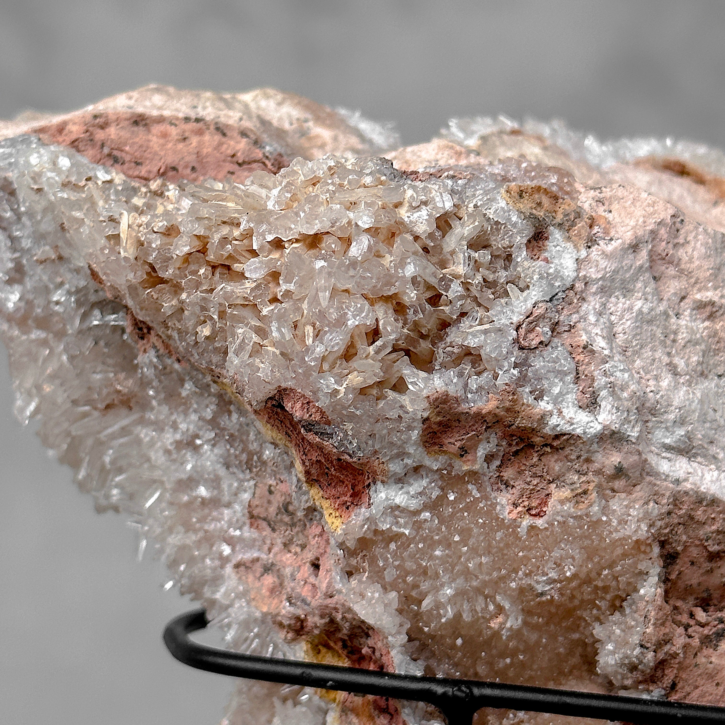 Beautiful Quartz Crystal cluster on a custom stand CC/541