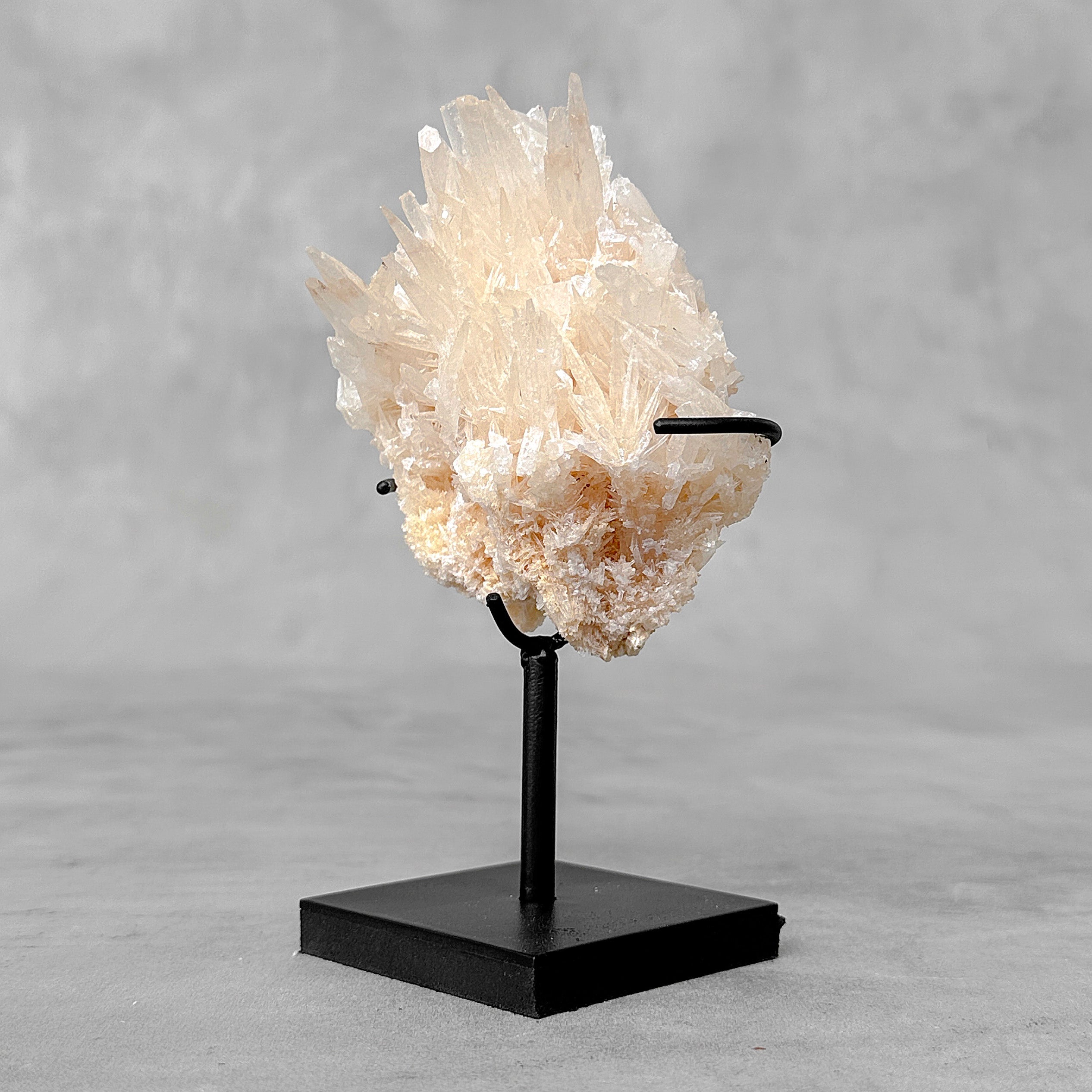 Beautiful Quartz Crystal cluster on a custom stand CC/531